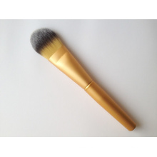 Brosse en or en aluminium Ferrule Hand Foundation